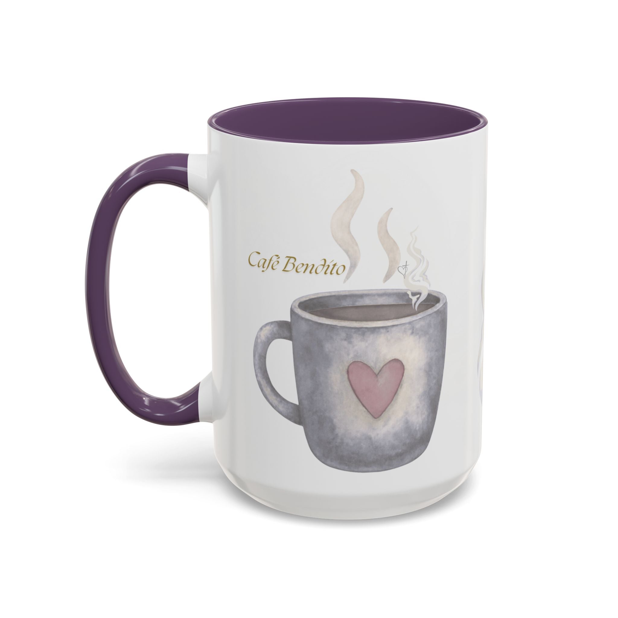 Café Bendito | Spanish Blessed Coffee Mug –Morning Grace in Every Sip (11, 15oz)