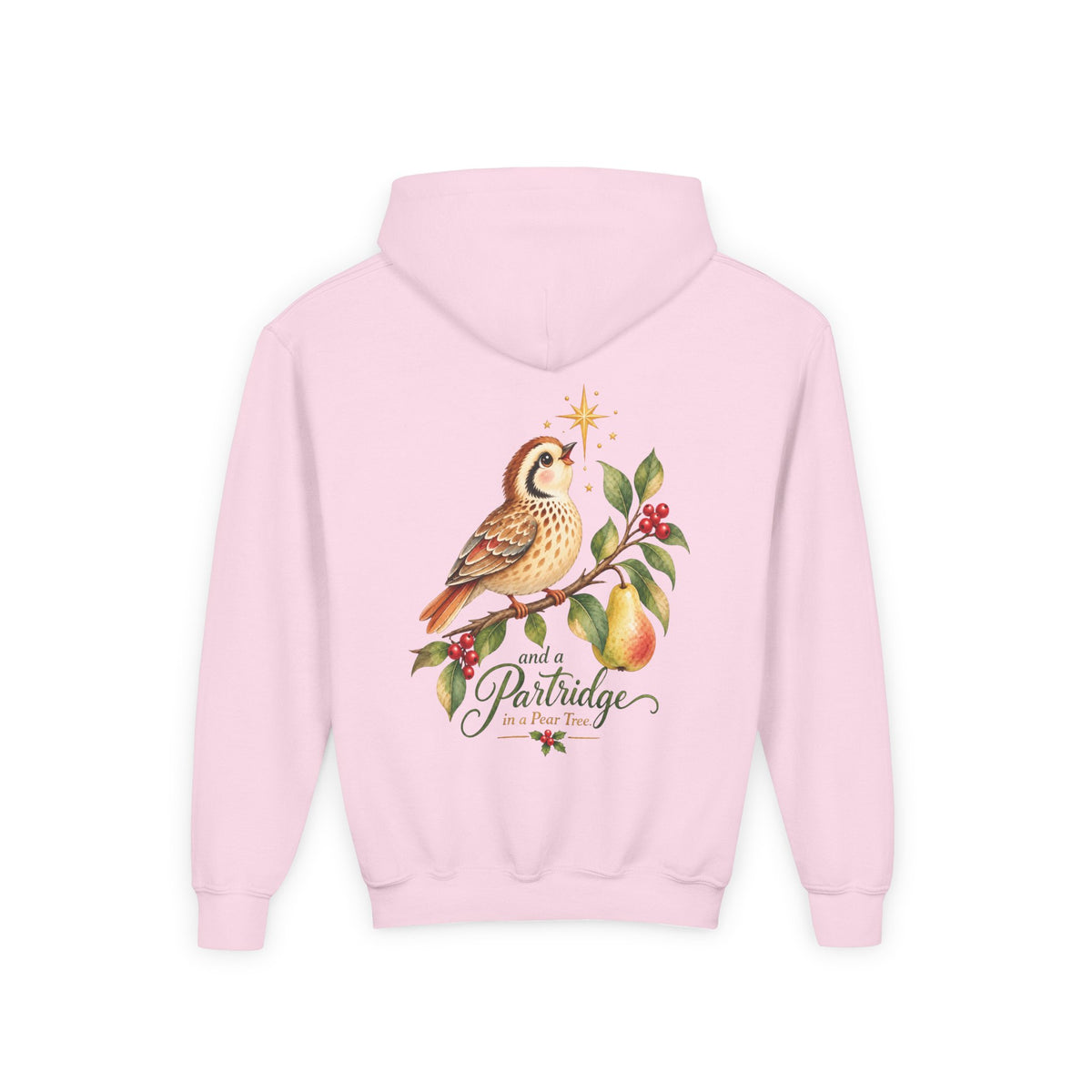 And a Partridge in a Pear Tree | Kids' Christmas Hoodie