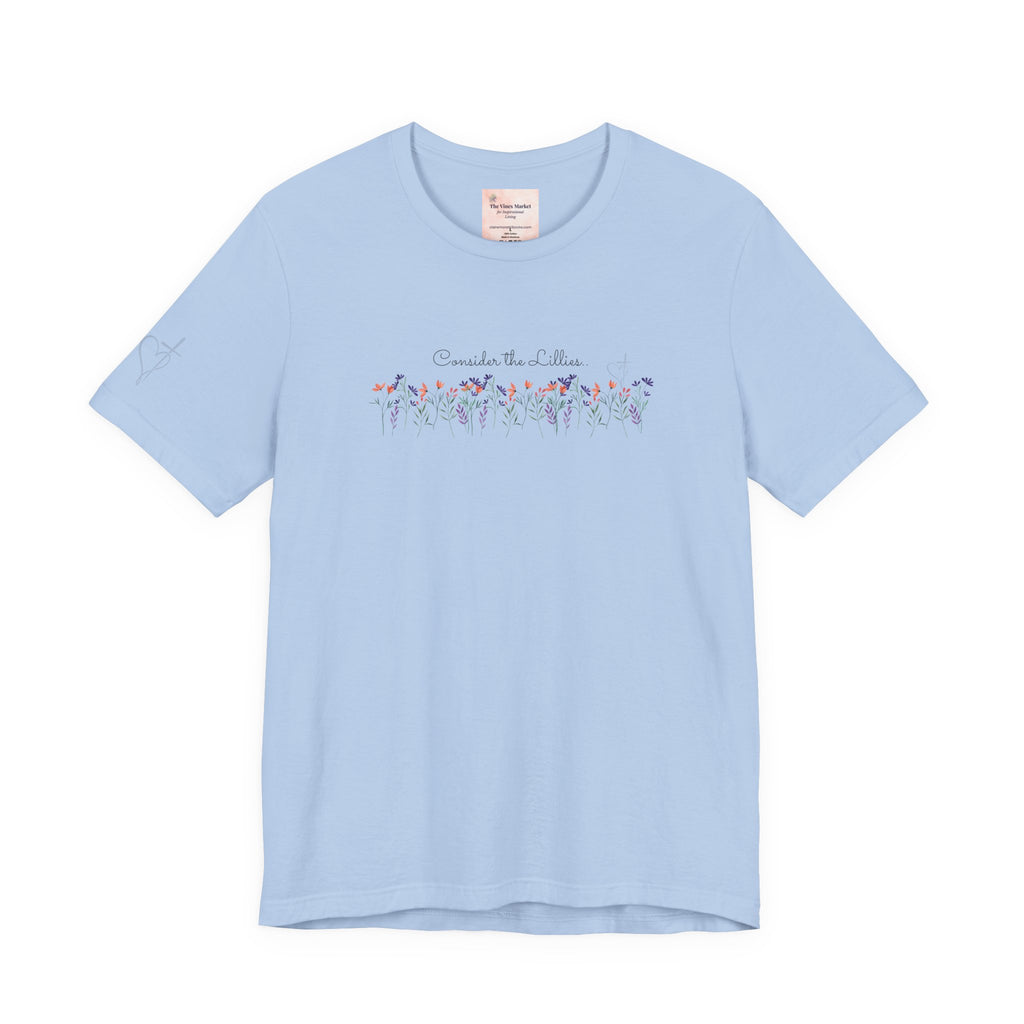Women's Jersey Short Sleeve Tee – Consider the Lillies
