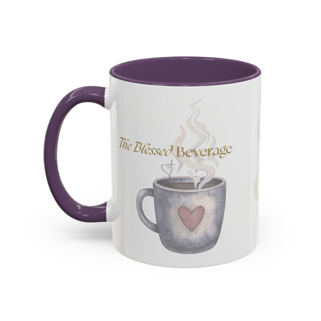 Blessed Beverage Ceramic Mug – Small Blessings for Your Morning (11, 15oz)