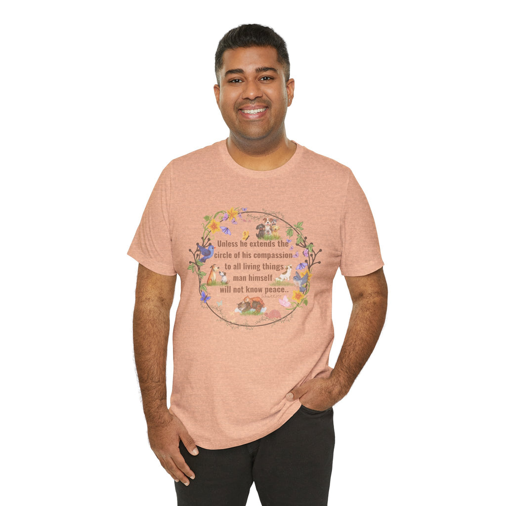 Circle of Compassion - Schweitzer Unisex Relaxed Comfort Tee
