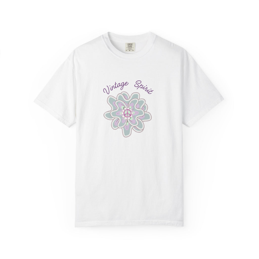 Peace and Love Vintage Spirit Floral T-Shirt -- For Her