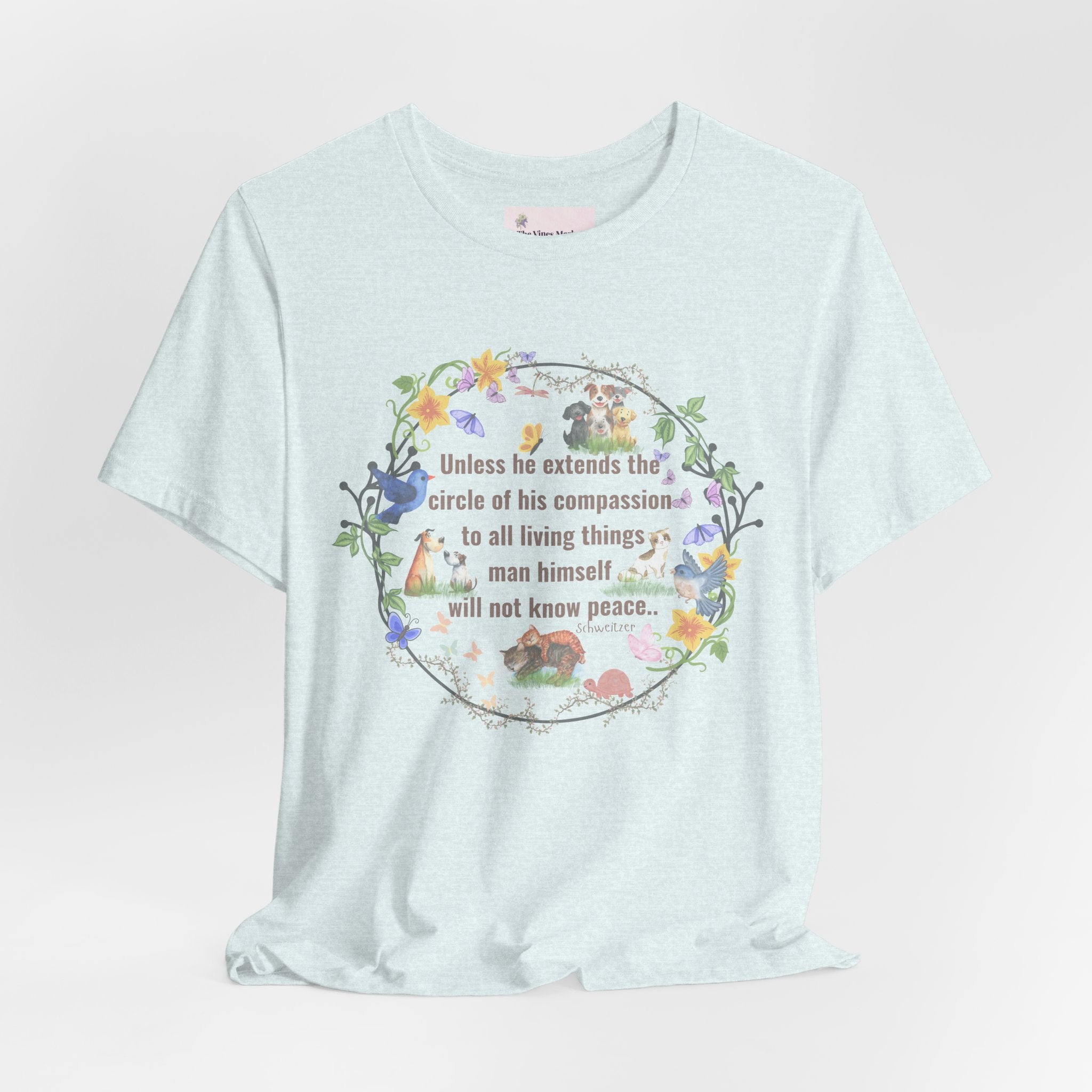 Circle of Compassion - Schweitzer Unisex Relaxed Comfort Tee