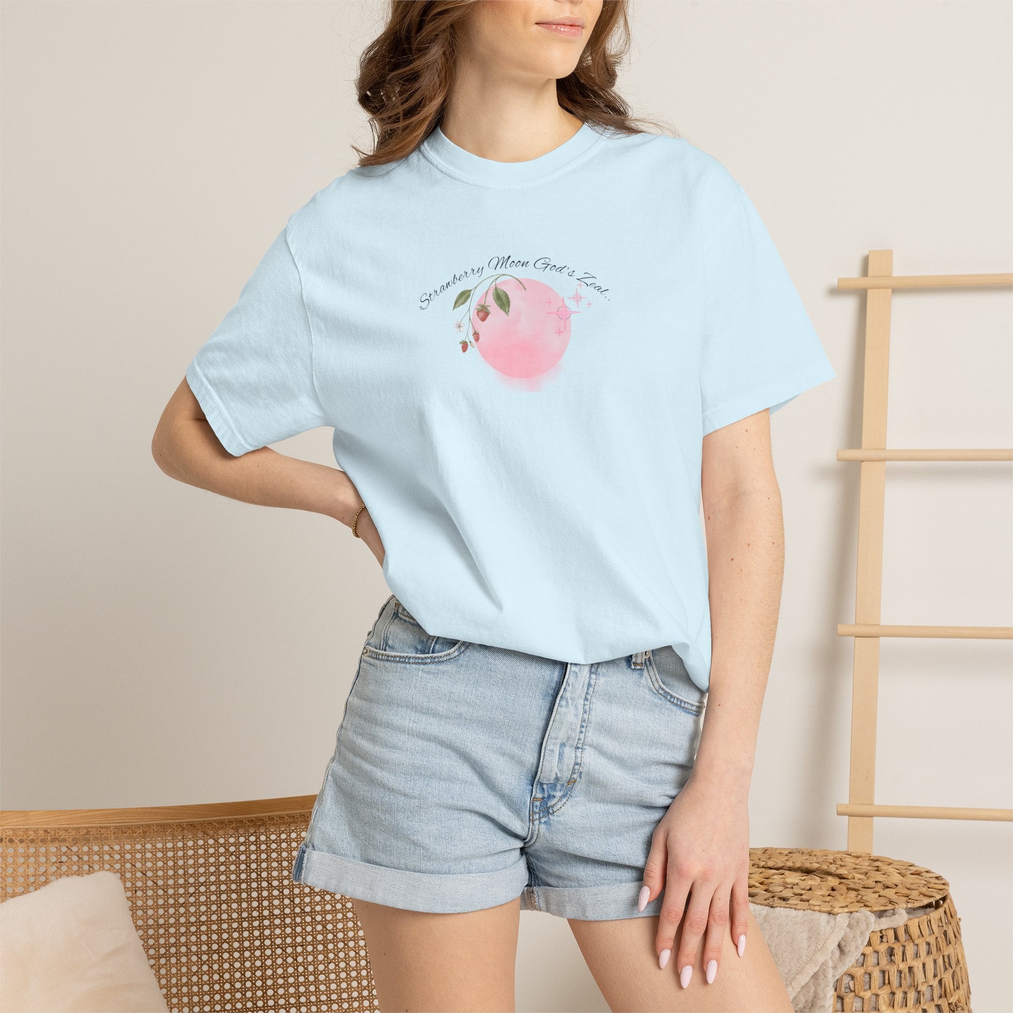 Strawberry Moon Devotional Tee