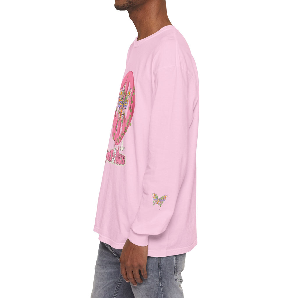 Good Vibes Peace and Love Soft Long Sleeve T-Shirt for Her