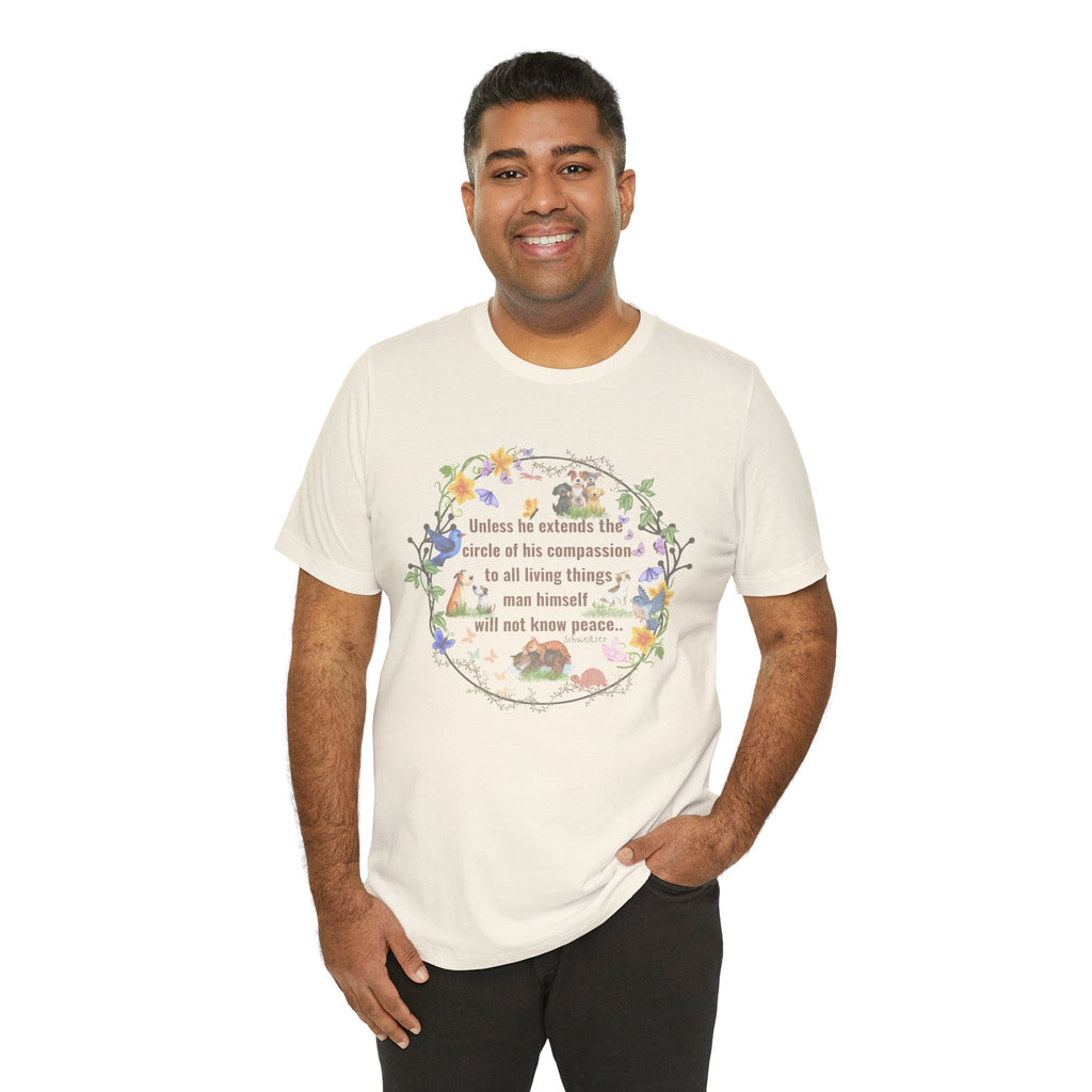 Circle of Compassion - Schweitzer Unisex Relaxed Comfort Tee