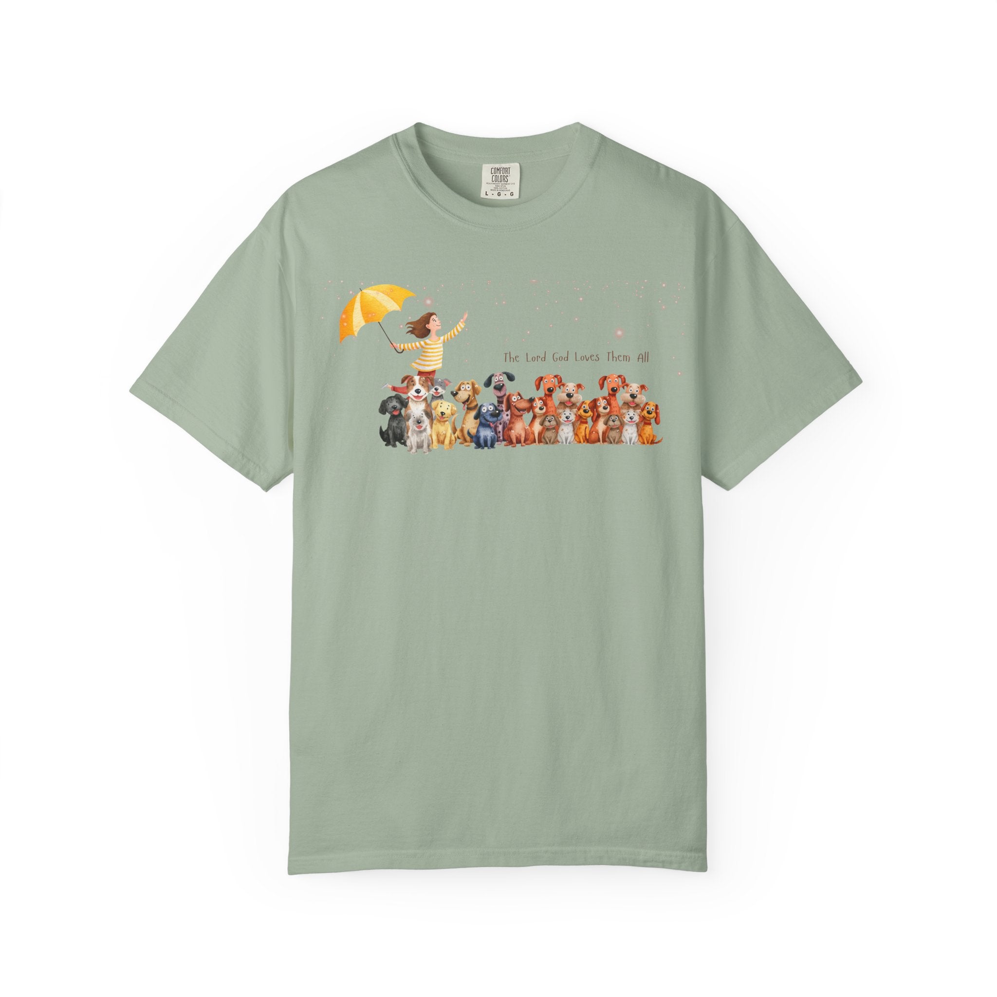 The Lord God Made Them All | Women's Dog Lover Relaxed Tee