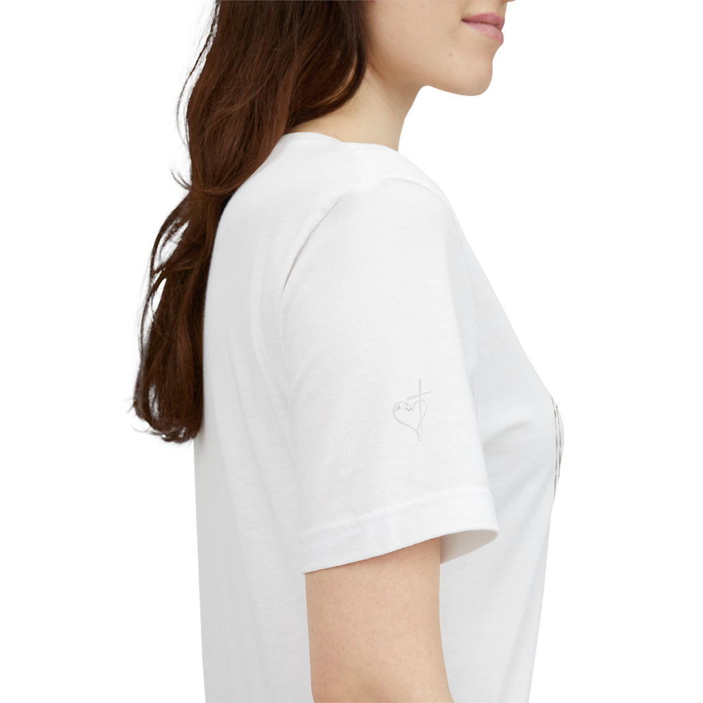 Cozy Peaceful Relaxed UnisexTee Shirt....In Balance With God;  Moonlit,