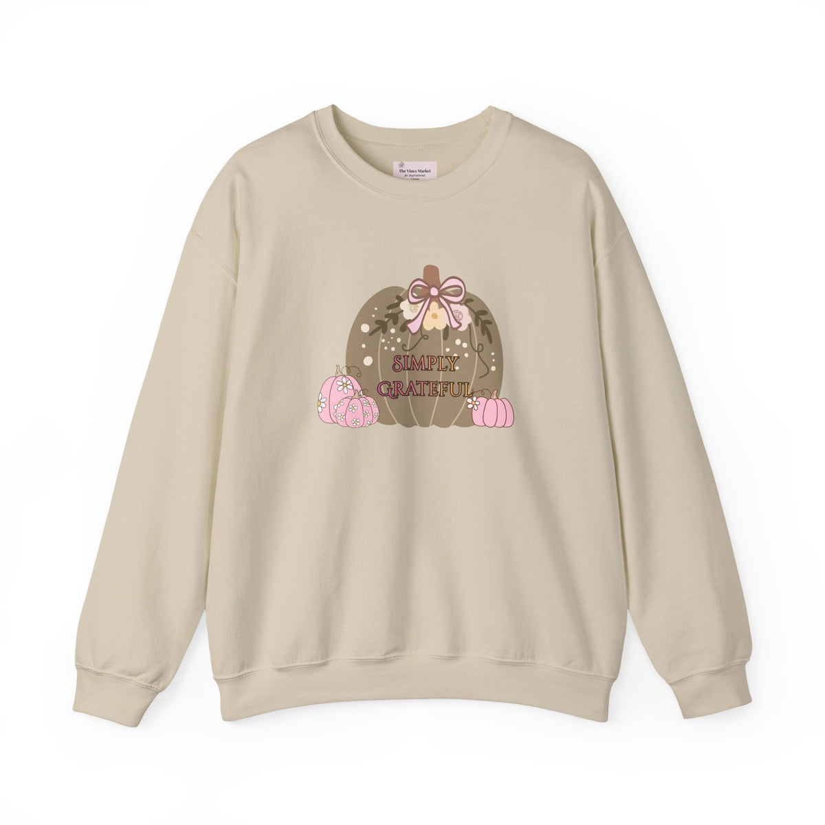 Simply Grateful:  Women's Thanksgiving™ Crewneck Sweatshirt