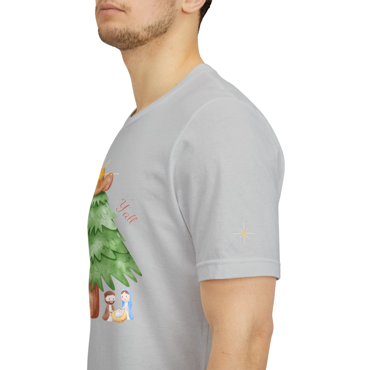 Glory to God Y'all | Women's Faith-Forward Cotton Tee