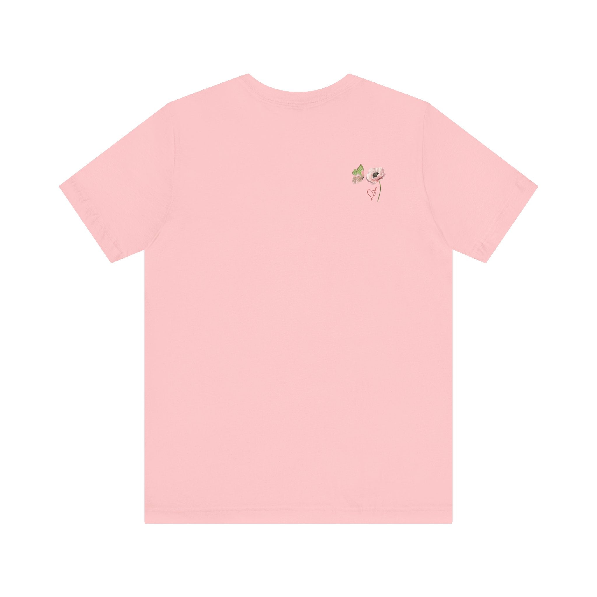 Relaxed Adult Female Comfort Tee: Hope & Rebirth Floral Tee – Easter Collection