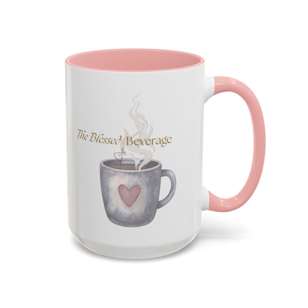 Blessed Beverage Ceramic Mug – Small Blessings for Your Morning (11, 15oz)