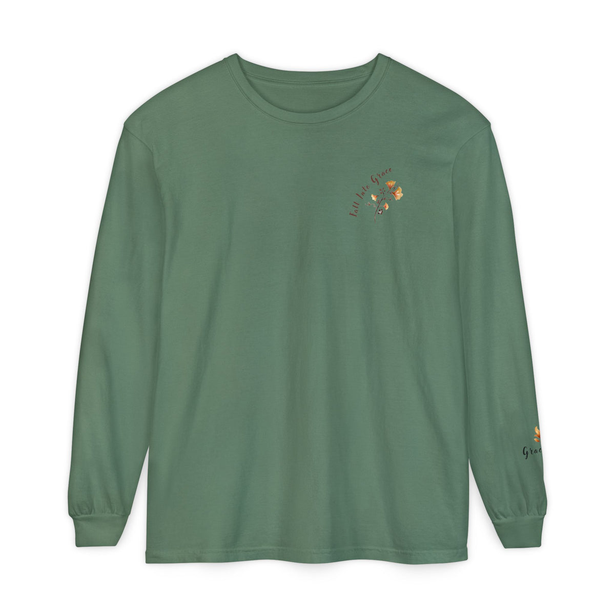 Fall Into Grace | Women’s & Men’s Long-Sleeve Tee