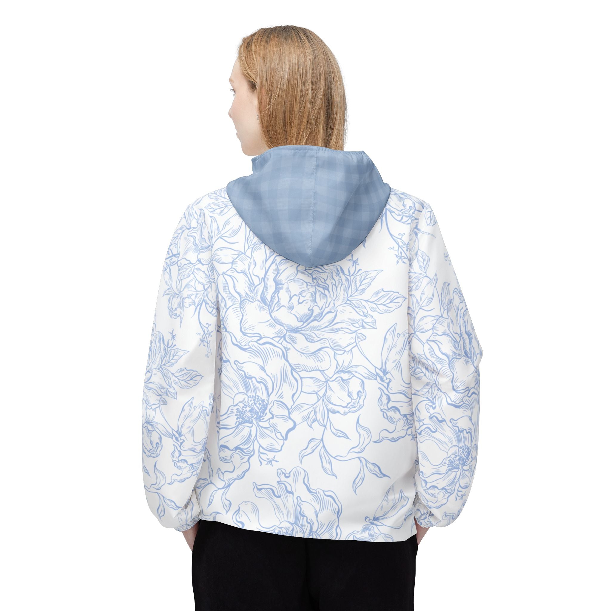 Love Hopes All Things 1 Corinthians 13:7 Floral Windbreaker Jacket for Women – Christian Faith Jacket Lightweight Spring Summer
