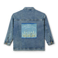 Hepburn Adult Female Denim Jacket:  To Plant A Garden is to Believe in Tomorrow