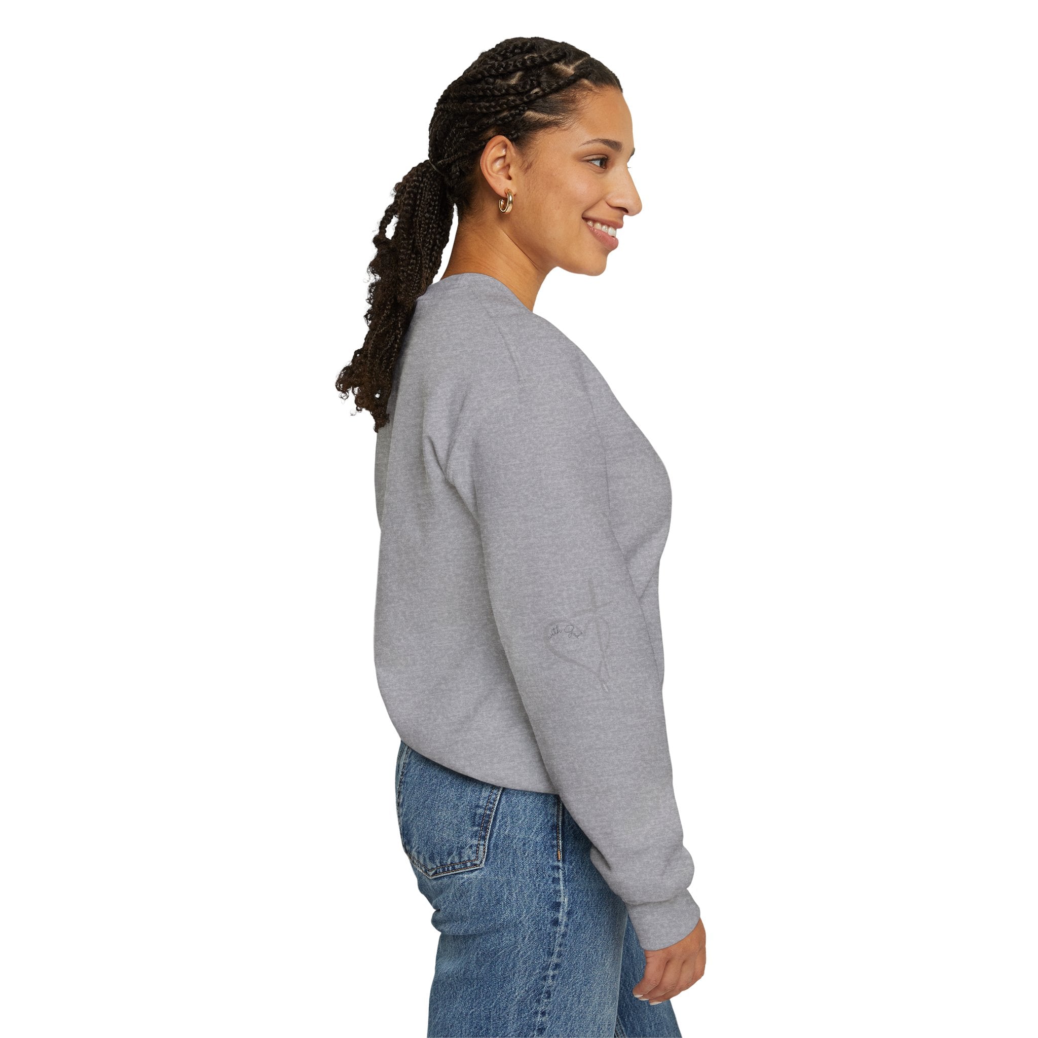 Women's Crew Neck Sweatshirt... In Balance With God