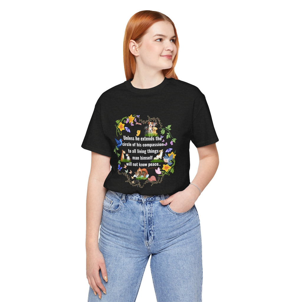 Circle of Compassion - Schweitzer Unisex Relaxed Comfort Tee