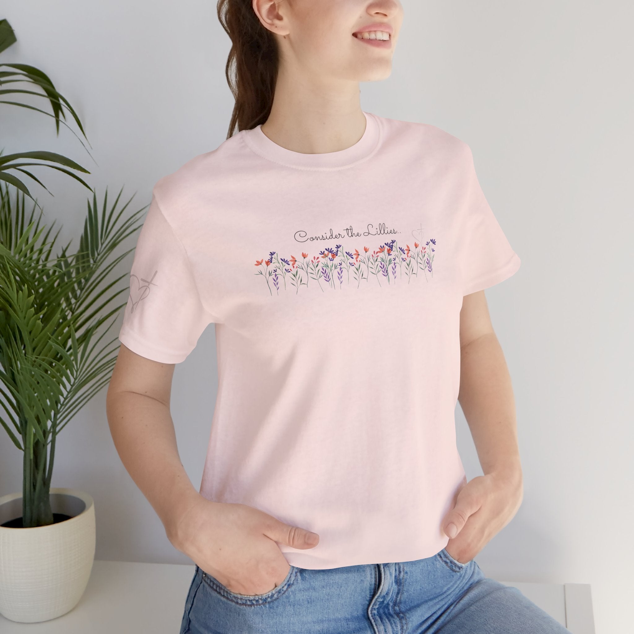 Women's Jersey Short Sleeve Tee – Consider the Lillies