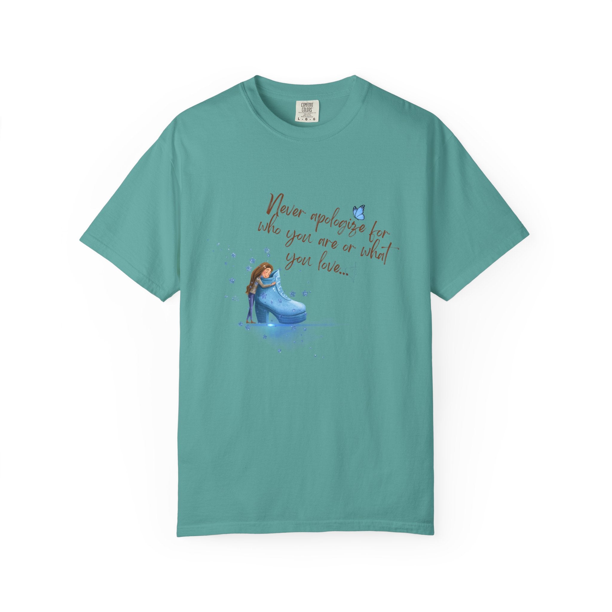 Never Apologize for What You Love   Women's Relaxed Tee