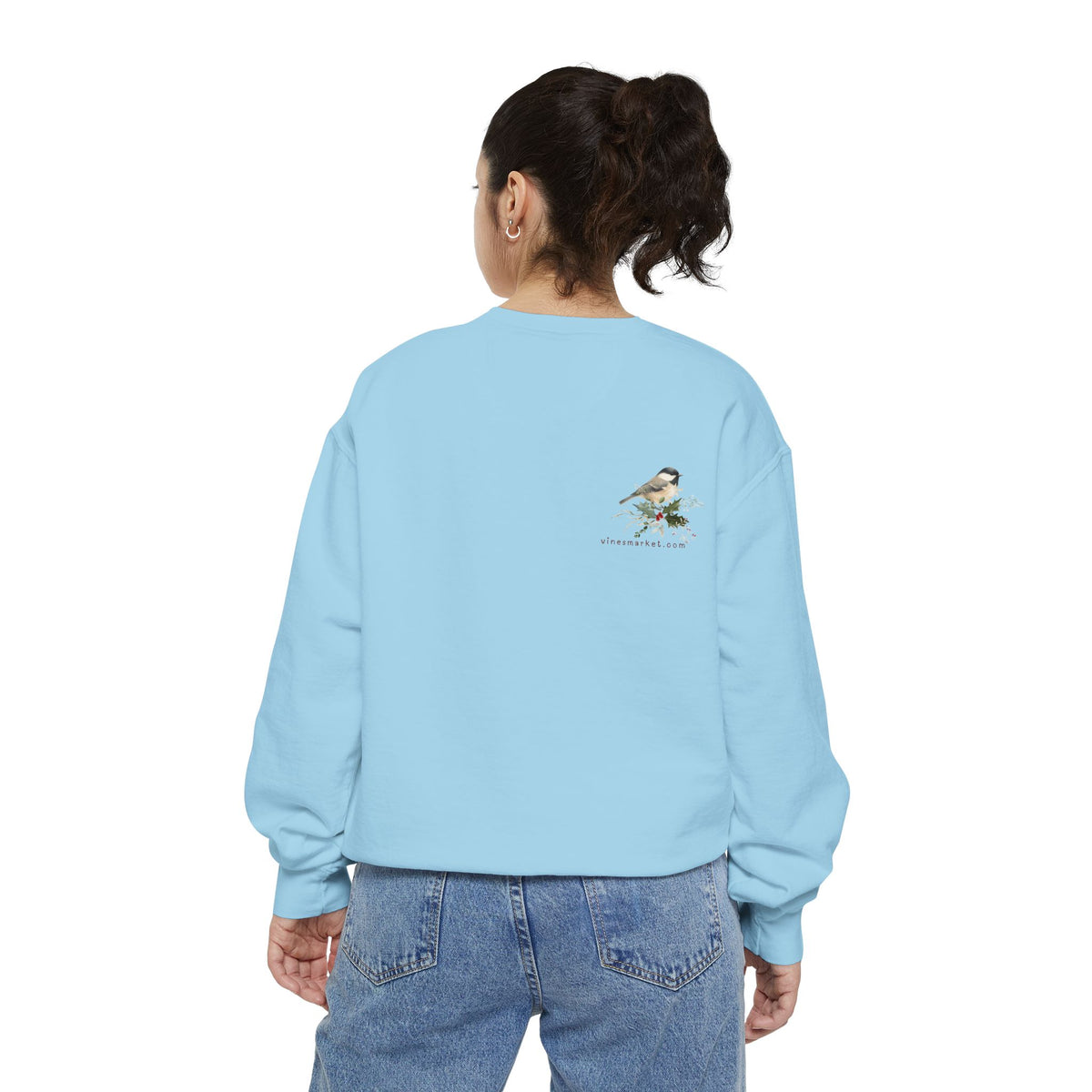 Spread Joy Like Snowflakes | Comfort Colors Snowman Sweatshirt