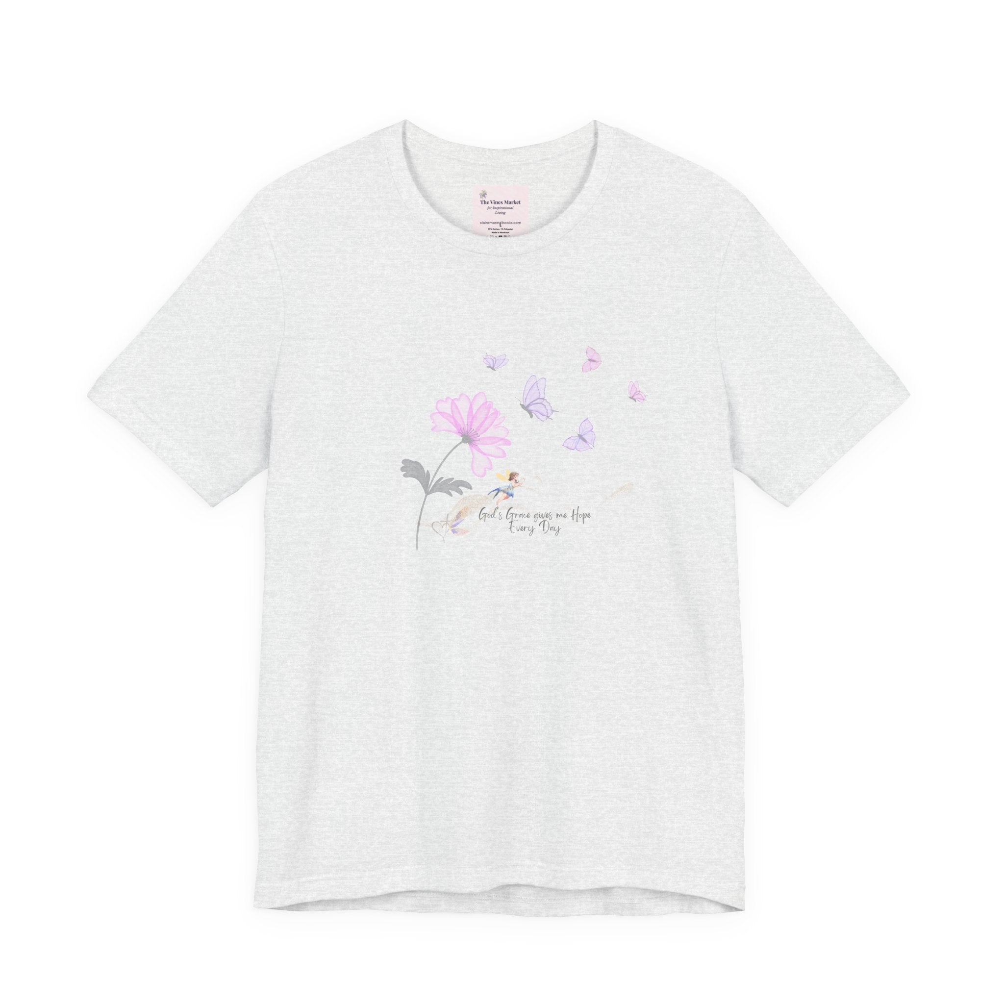 God's Grace Gives Me Hope Tee – Butterflies & Bloom