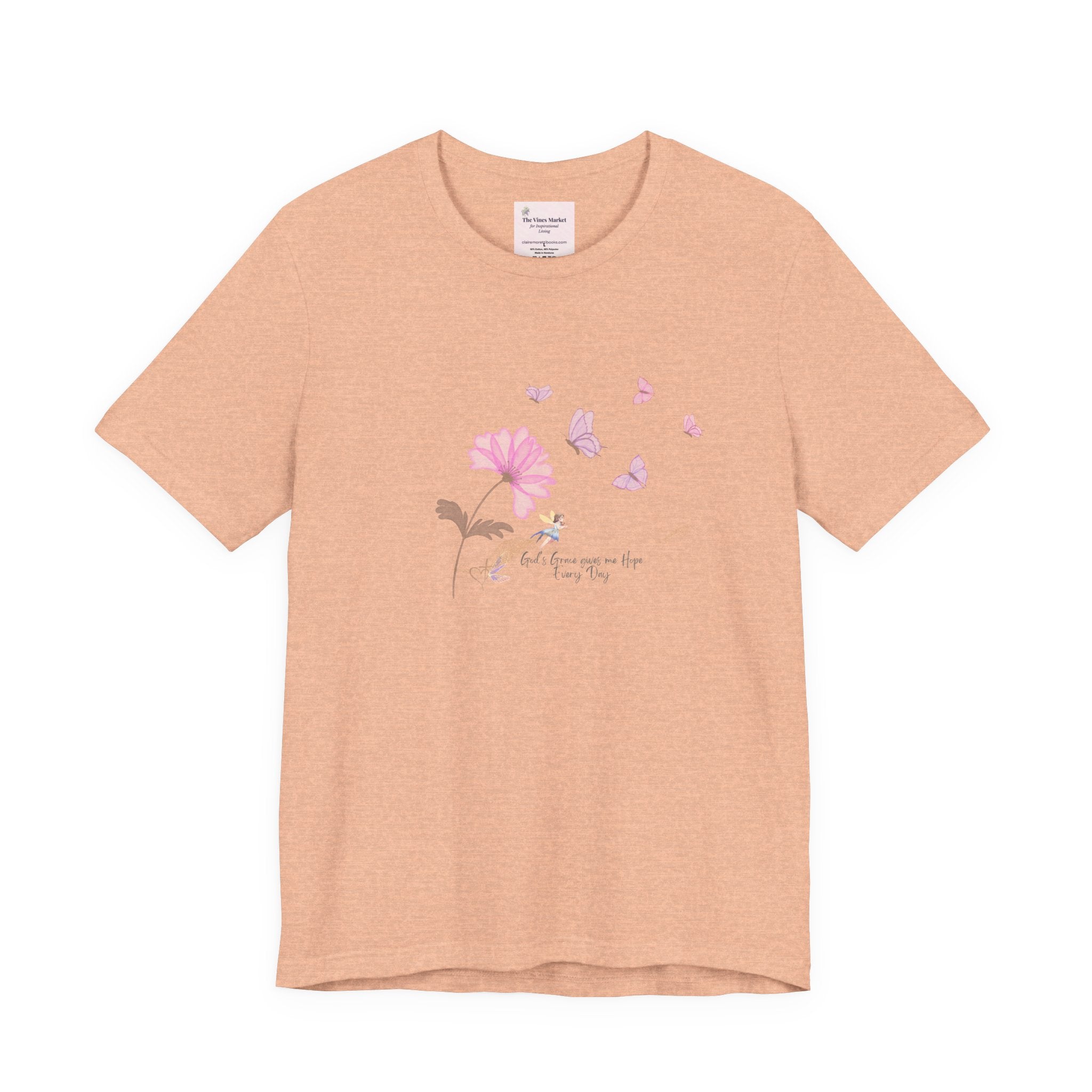 God's Grace Gives Me Hope Tee – Butterflies & Bloom