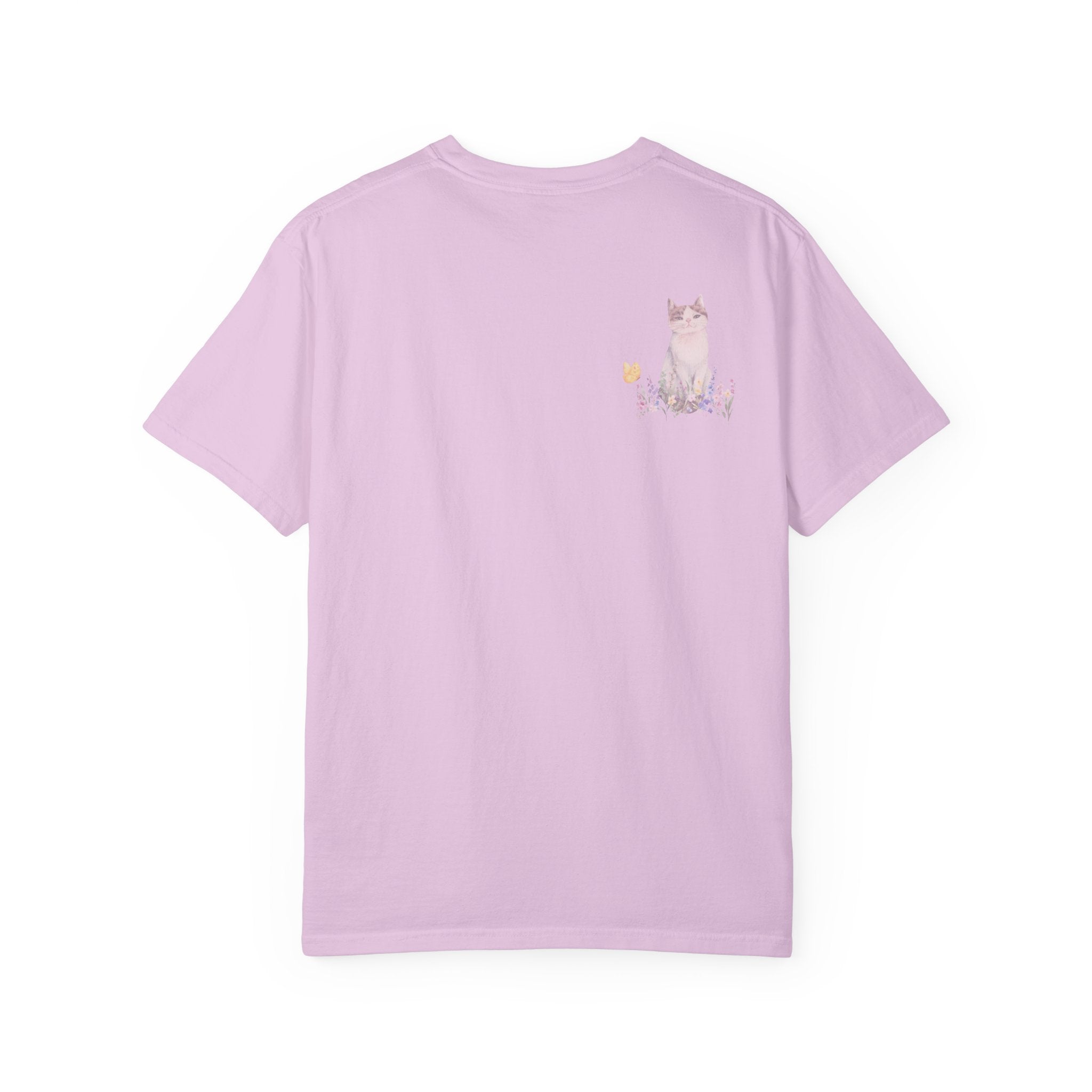 Adult Female Books, Kitties & Coffee Relaxed Tee;  A Blessed Life