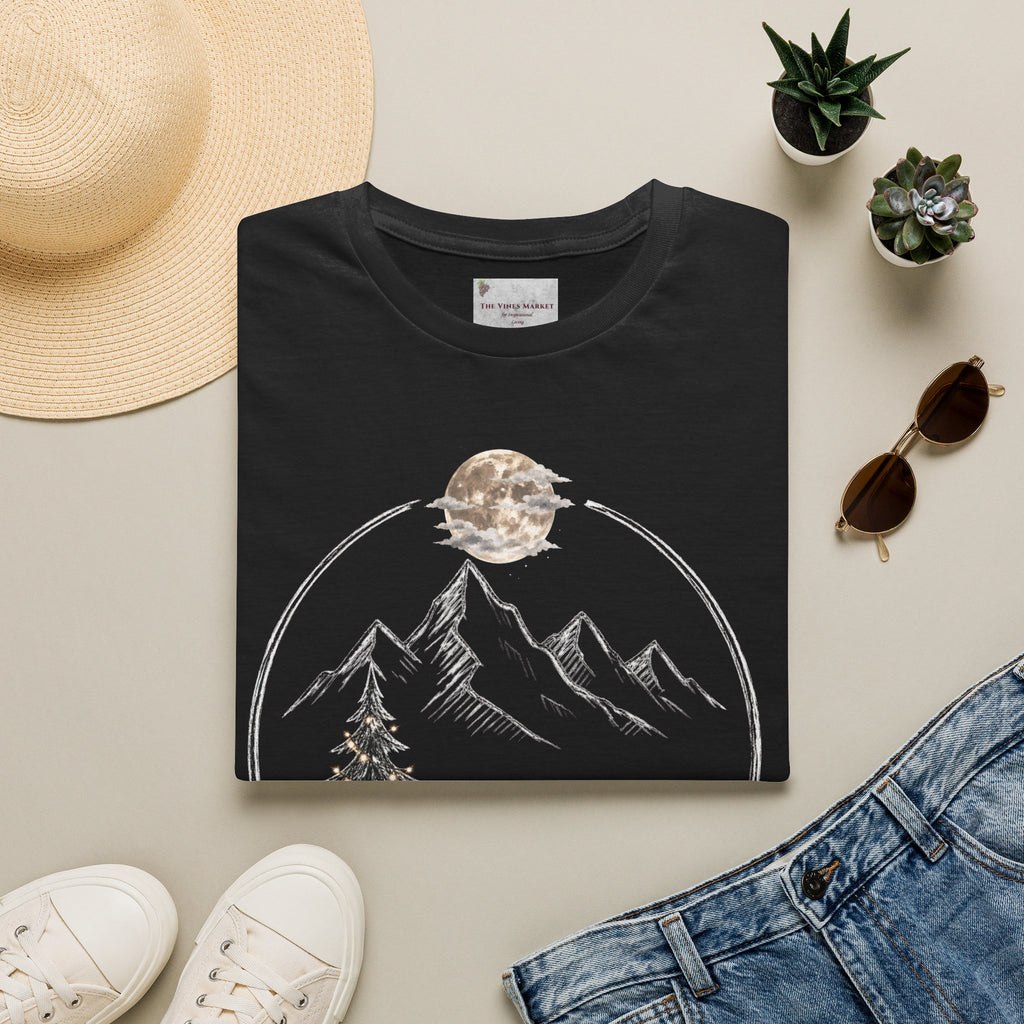 Warm Winters, Faithful Hearts Men's Christmas T-Shirt