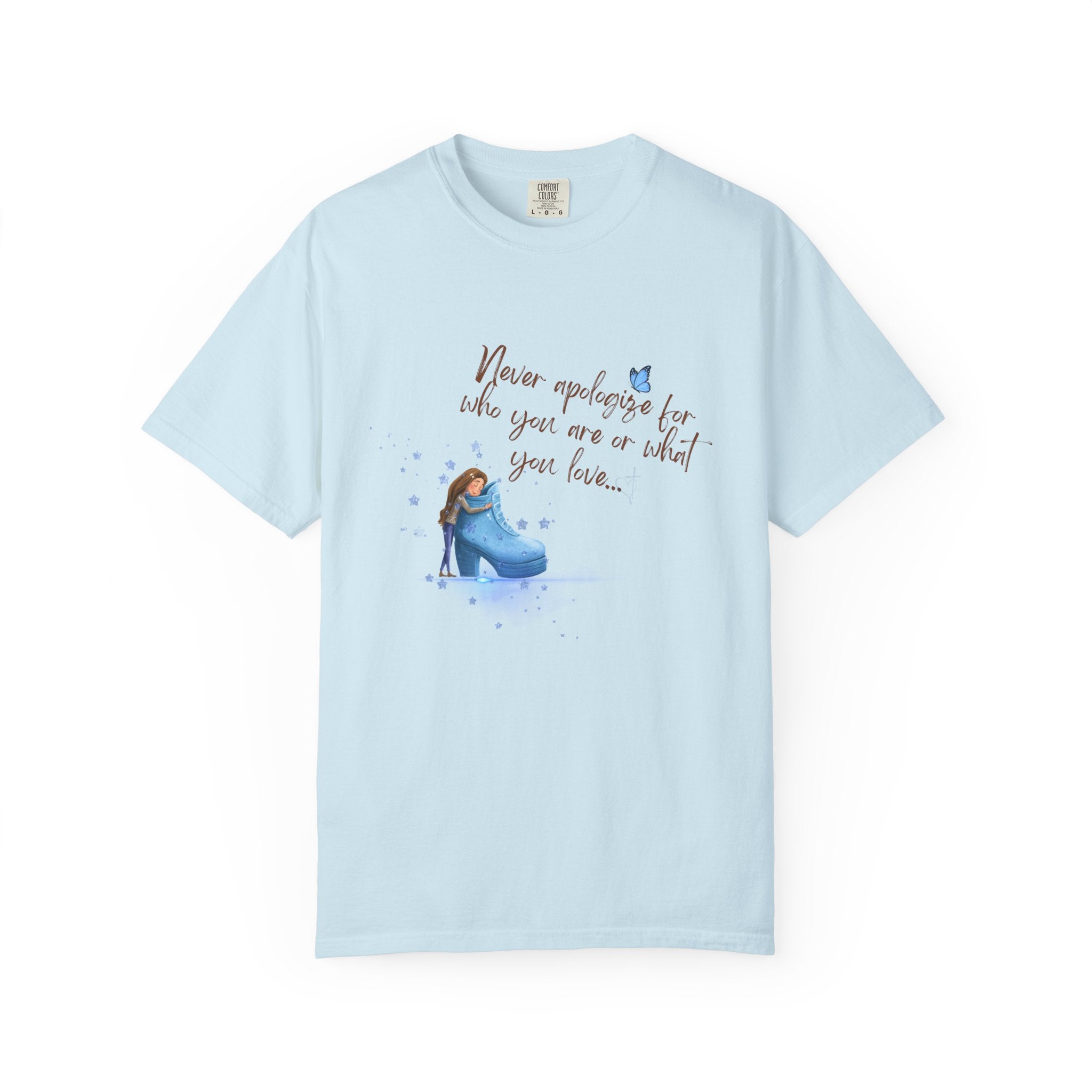 Never Apologize for What You Love   Women's Relaxed Tee