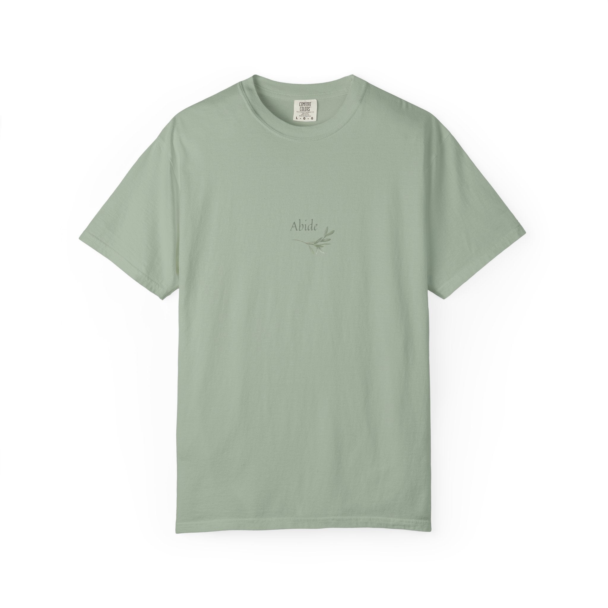 Abide -- Olive Branch  Peace Unisex Relaxed Tee