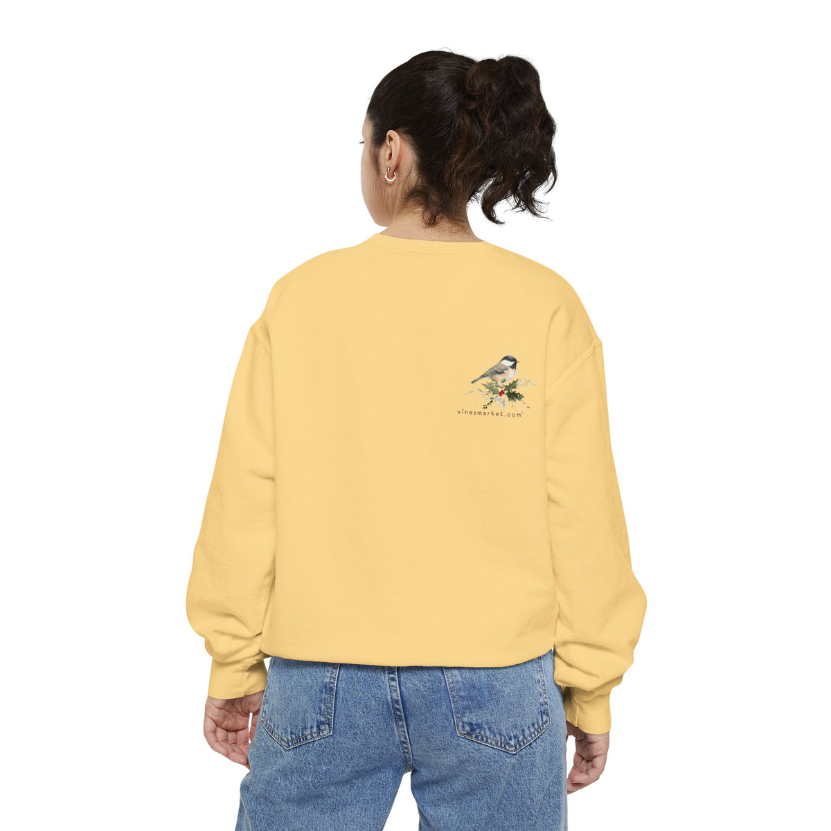 Spread Joy Like Snowflakes | Comfort Colors Snowman Sweatshirt