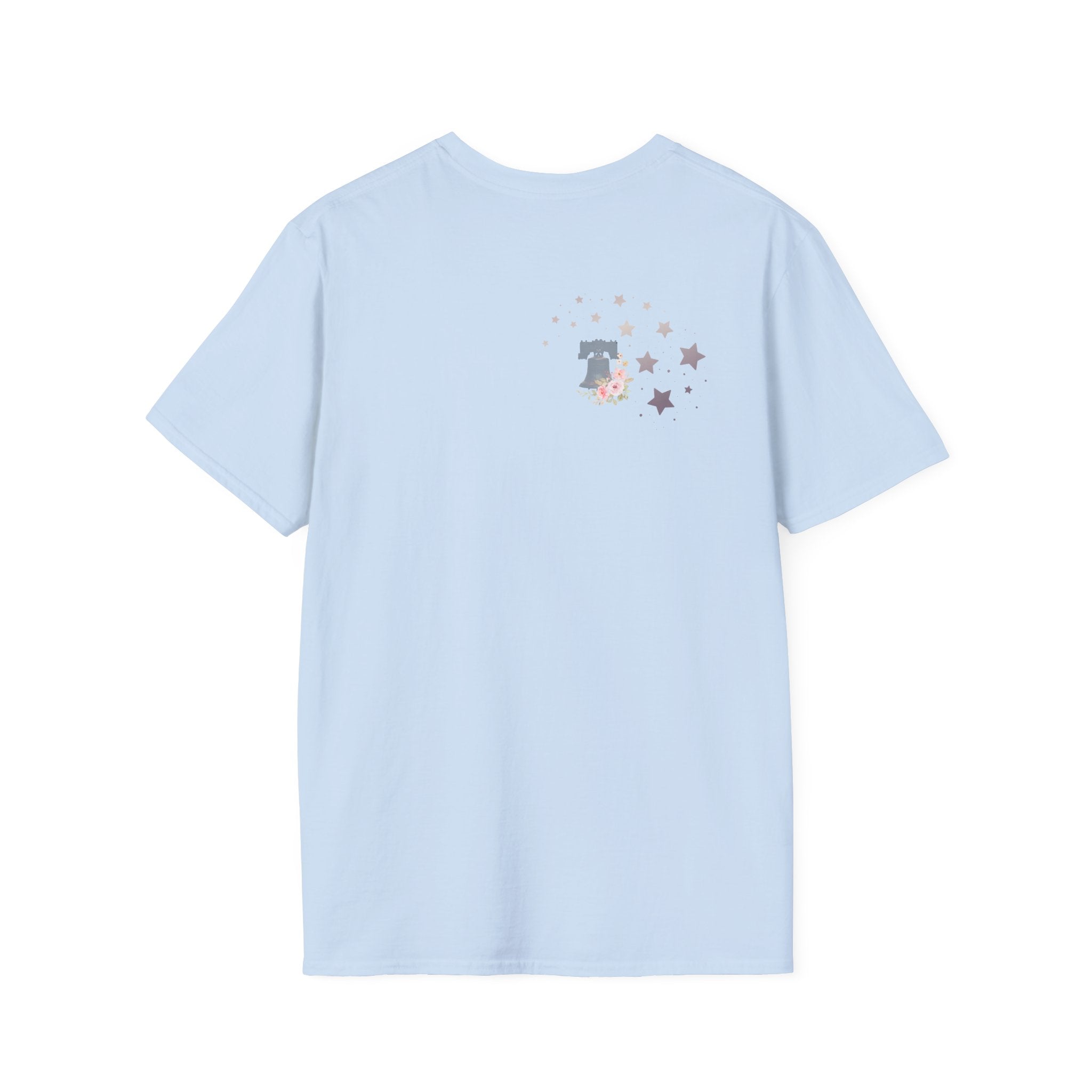 Under God | Watercolor Flag & Roses Women’s Tee