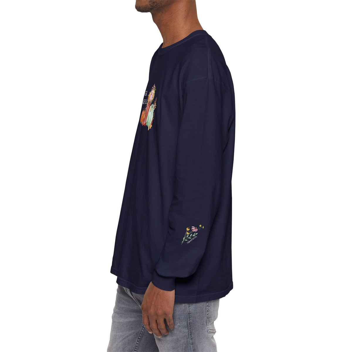 Ever Thankful: Women's Thanksgiving Long Sleeve Tee