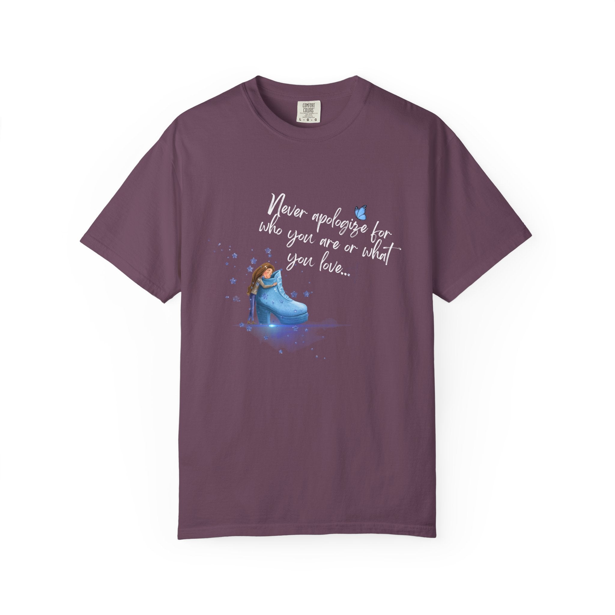 Never Apologize for What You Love   Women's Relaxed Tee