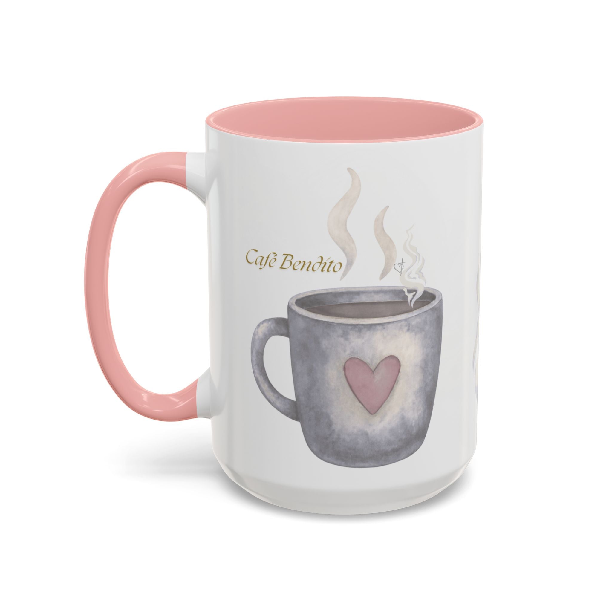 Café Bendito | Spanish Blessed Coffee Mug –Morning Grace in Every Sip (11, 15oz)