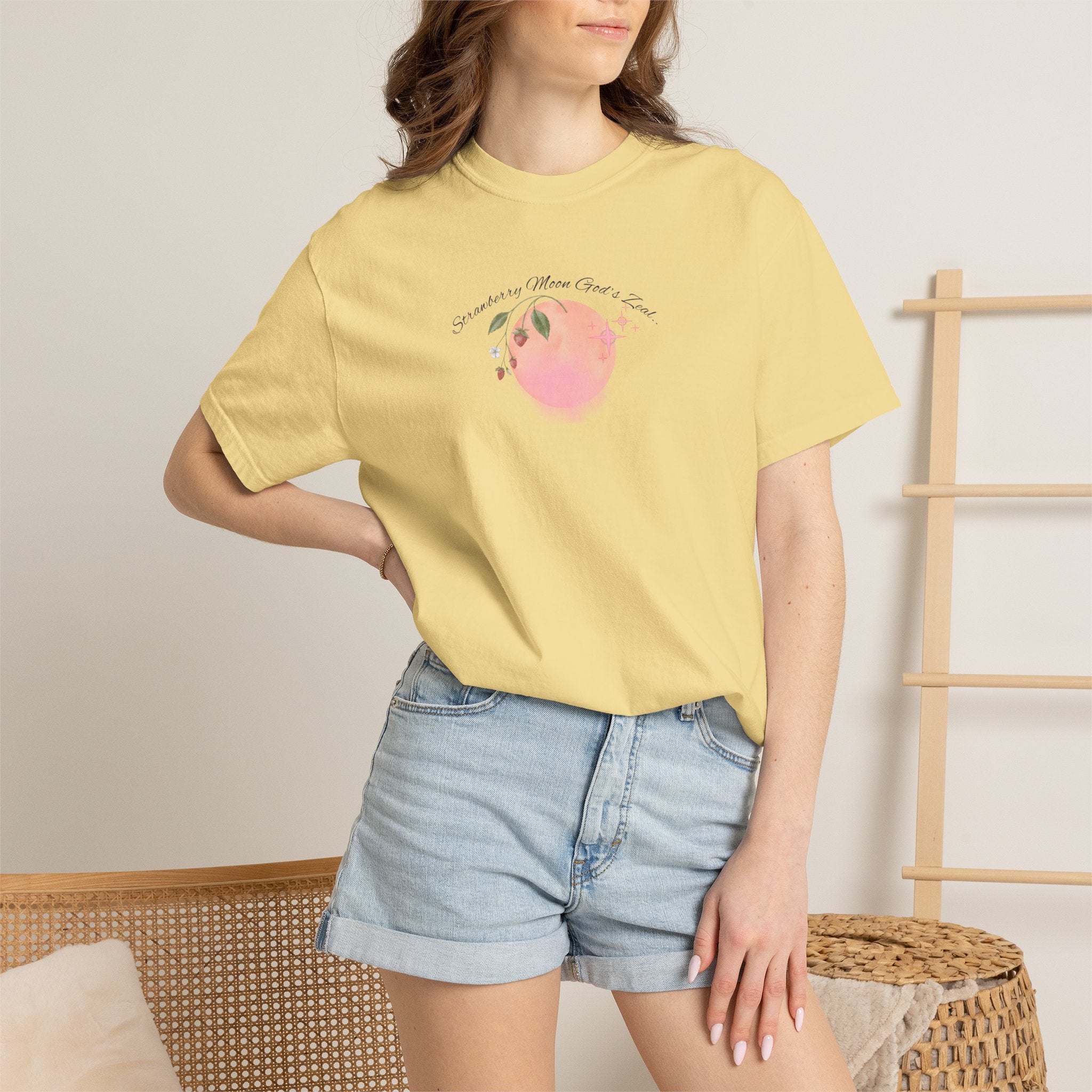 Strawberry Moon Devotional Tee