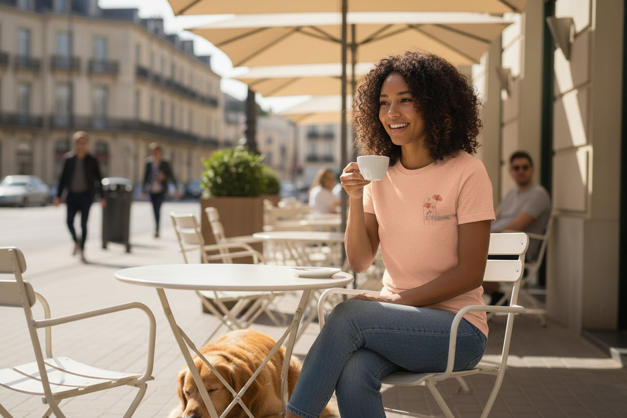 Fear Not - I am here..  Adult Female Relaxed Comfort Tee