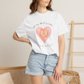 Peace and Love — Watercolor All You Need Is Love Tee — For Her