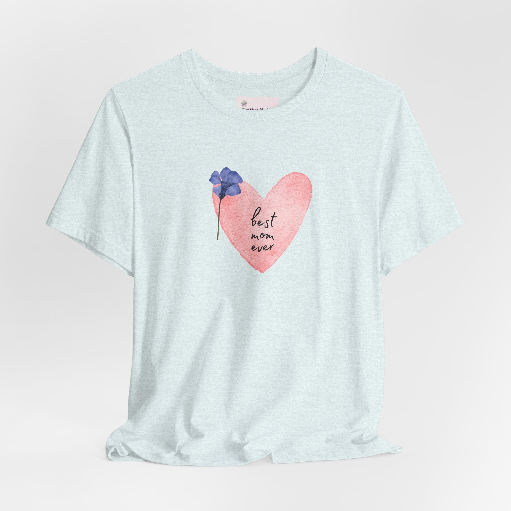 Best Mom Ever Watercolor Adult Female Tee
