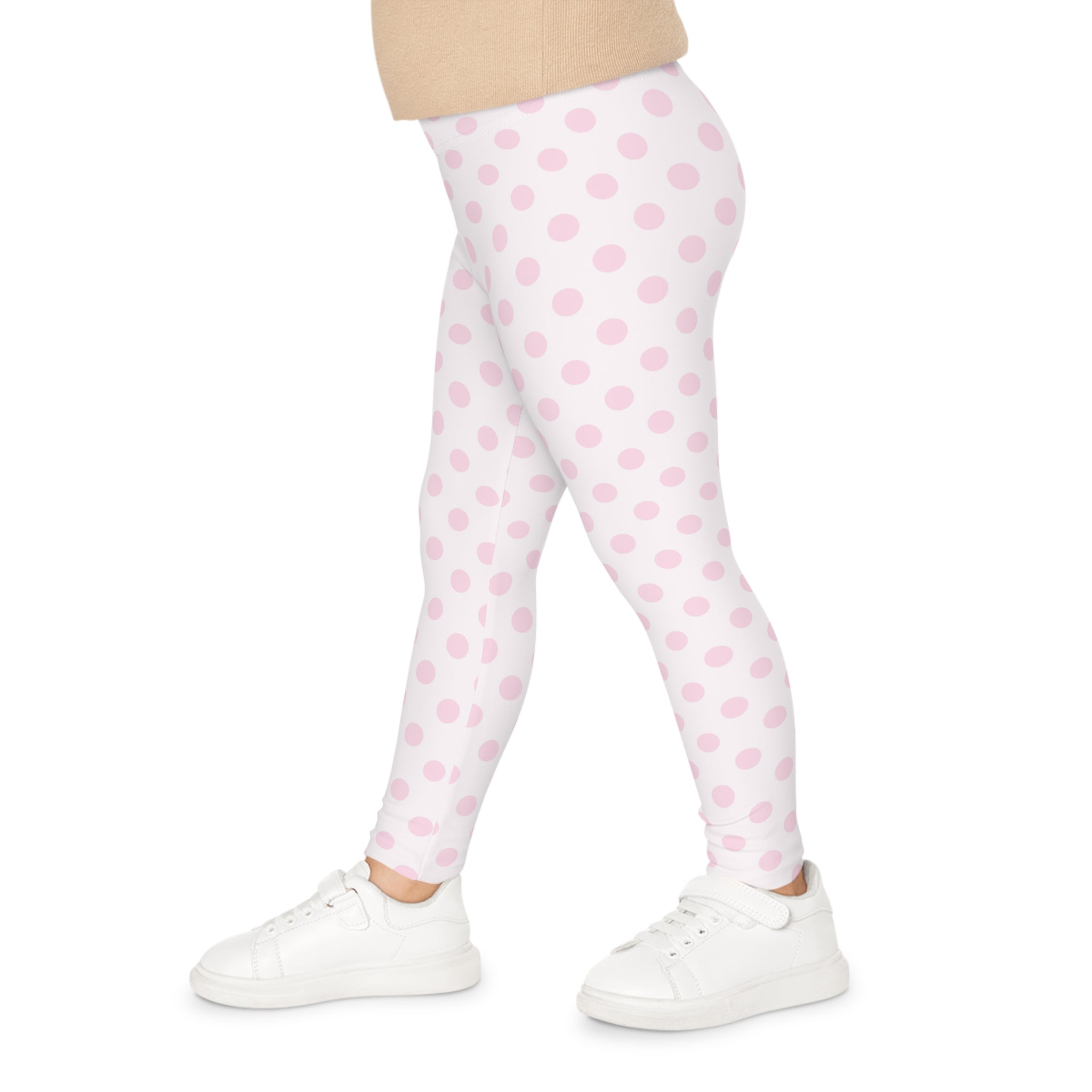 Female Kids Polka Dot Leggings