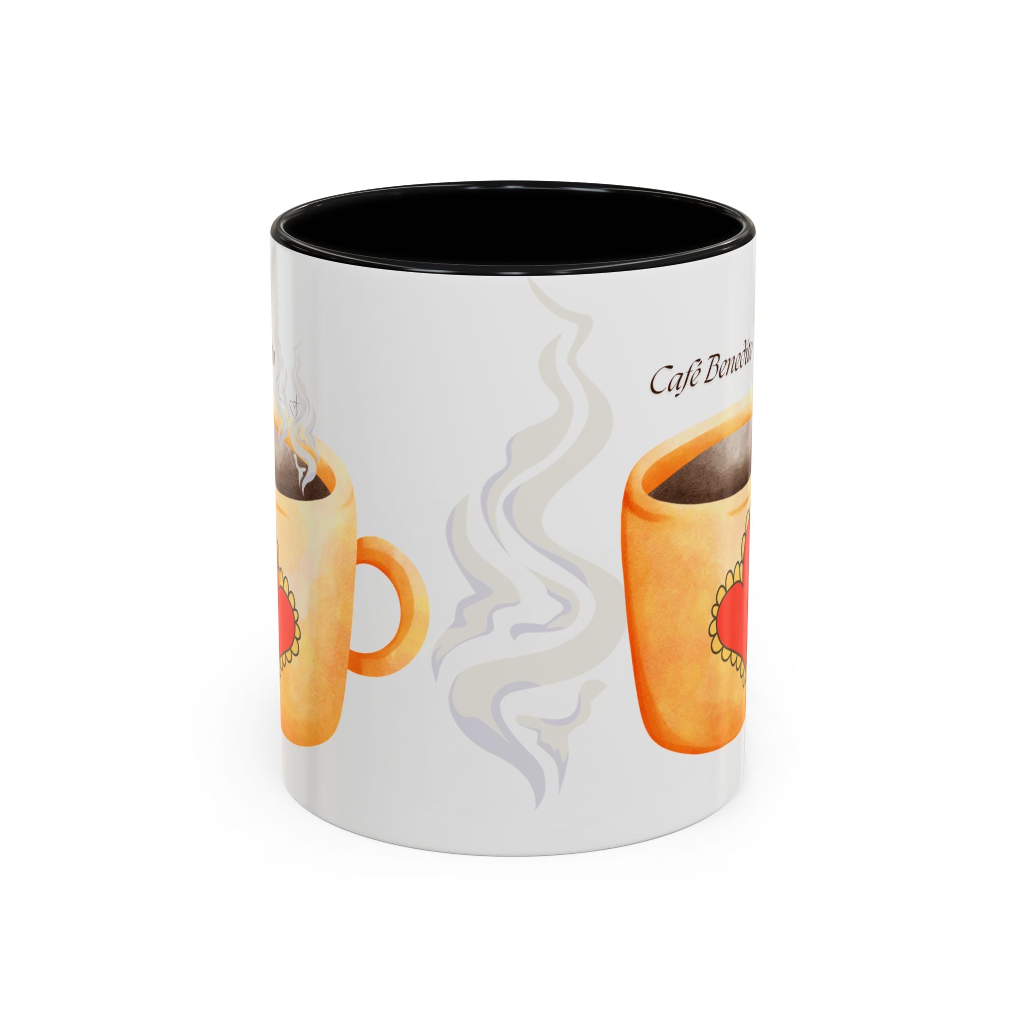 Café Bendito | Spanish Blessed Sunshine Coffee Mug –Morning Grace in Every Sip (11, 15oz)