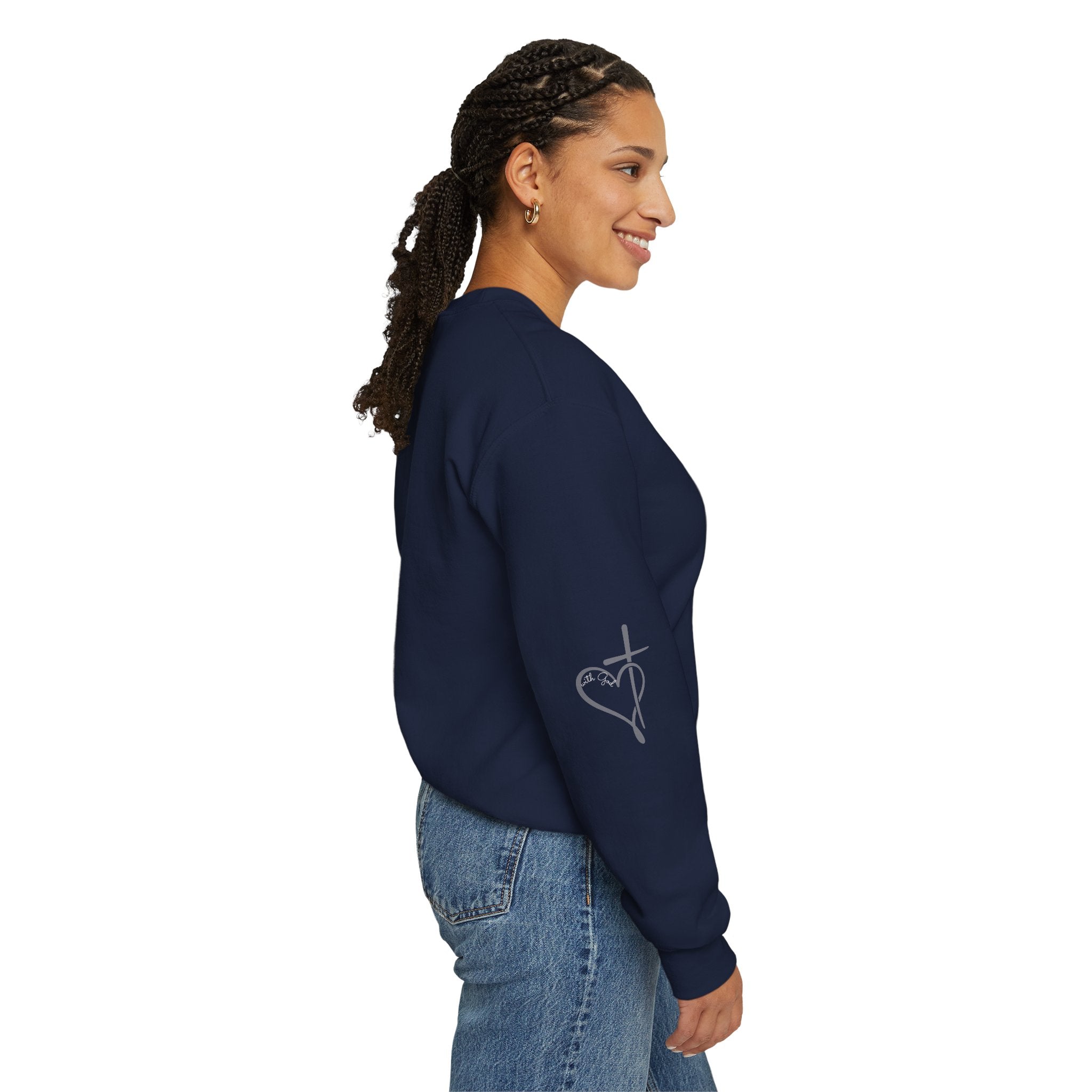 Women's Crew Neck Sweatshirt... In Balance With God