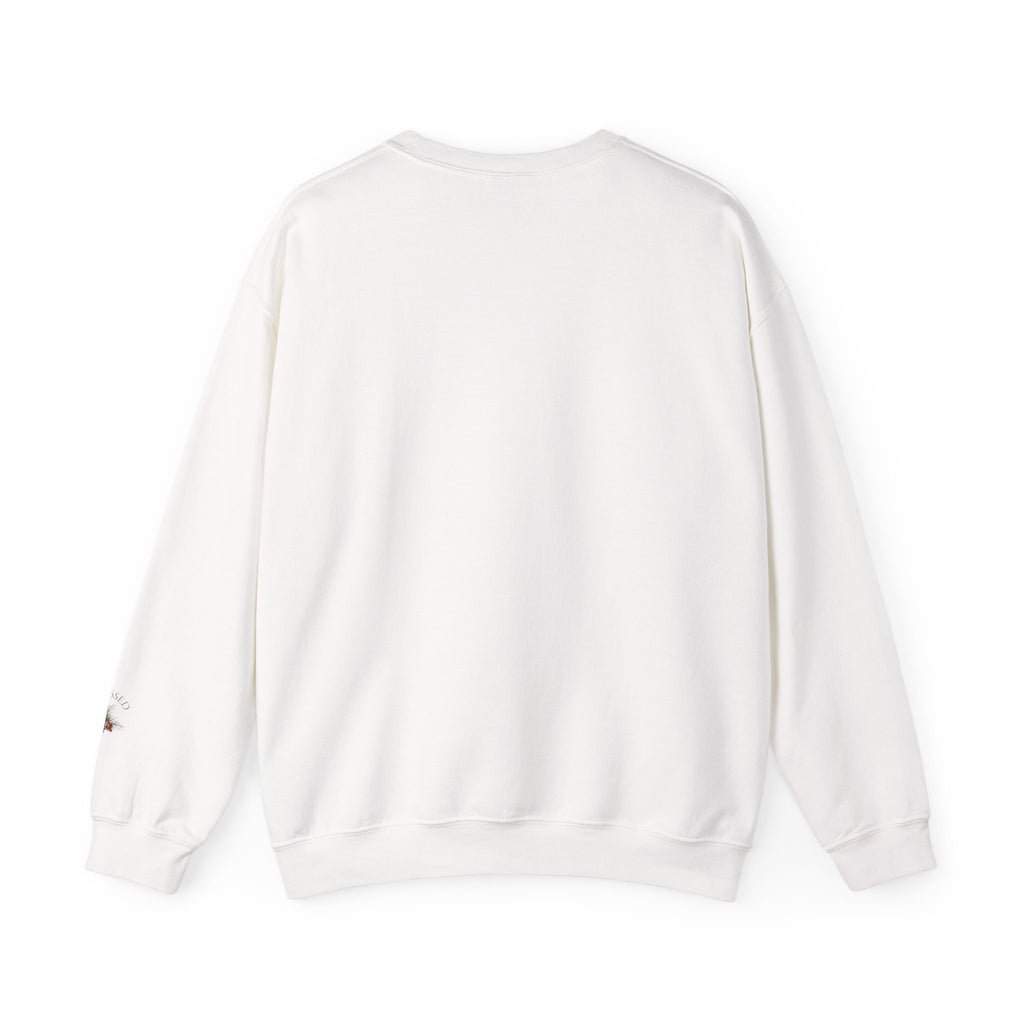 Merry & Bright & Blessed | Women's Christmas Crewneck Sweatshirt