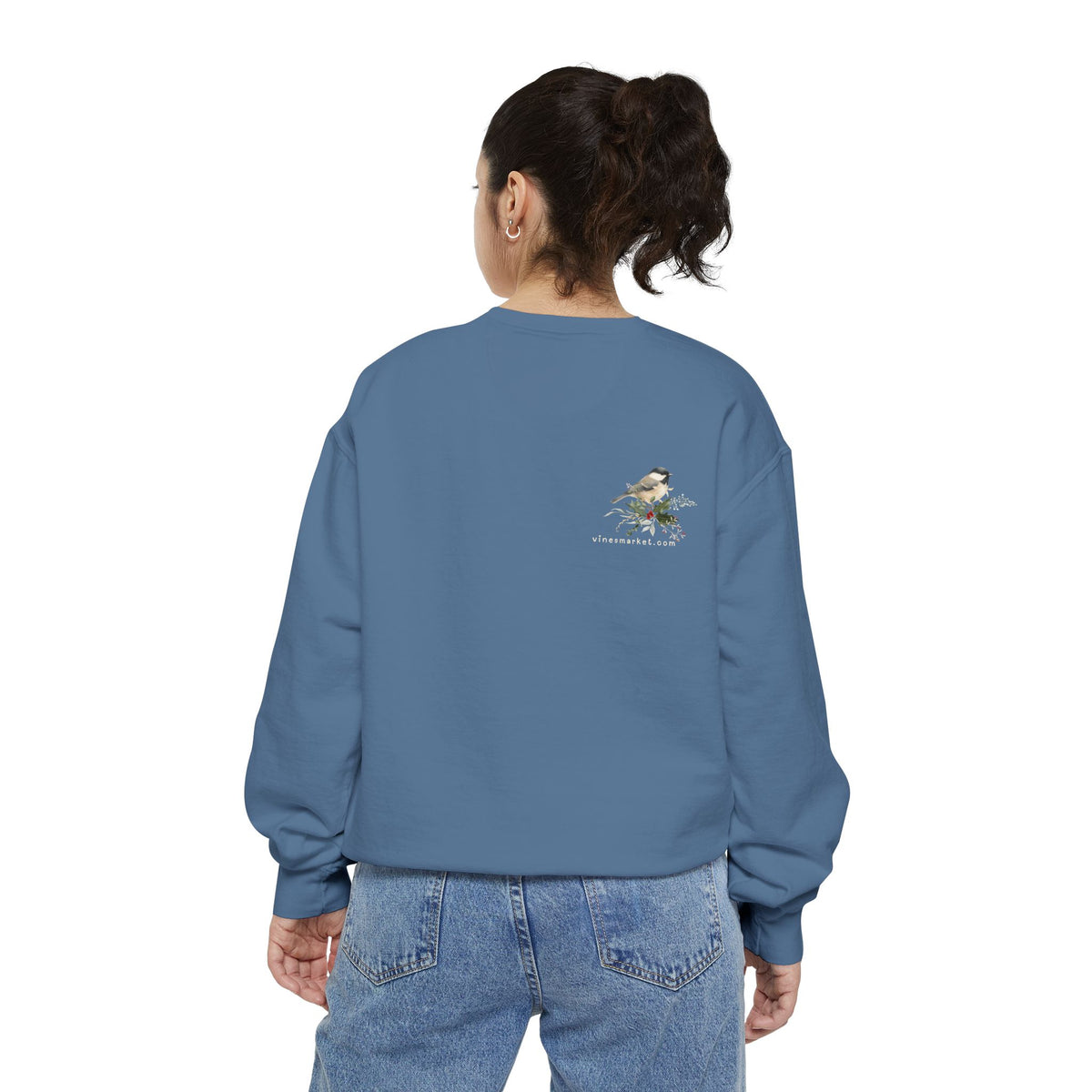 Spread Joy Like Snowflakes | Comfort Colors Snowman Sweatshirt