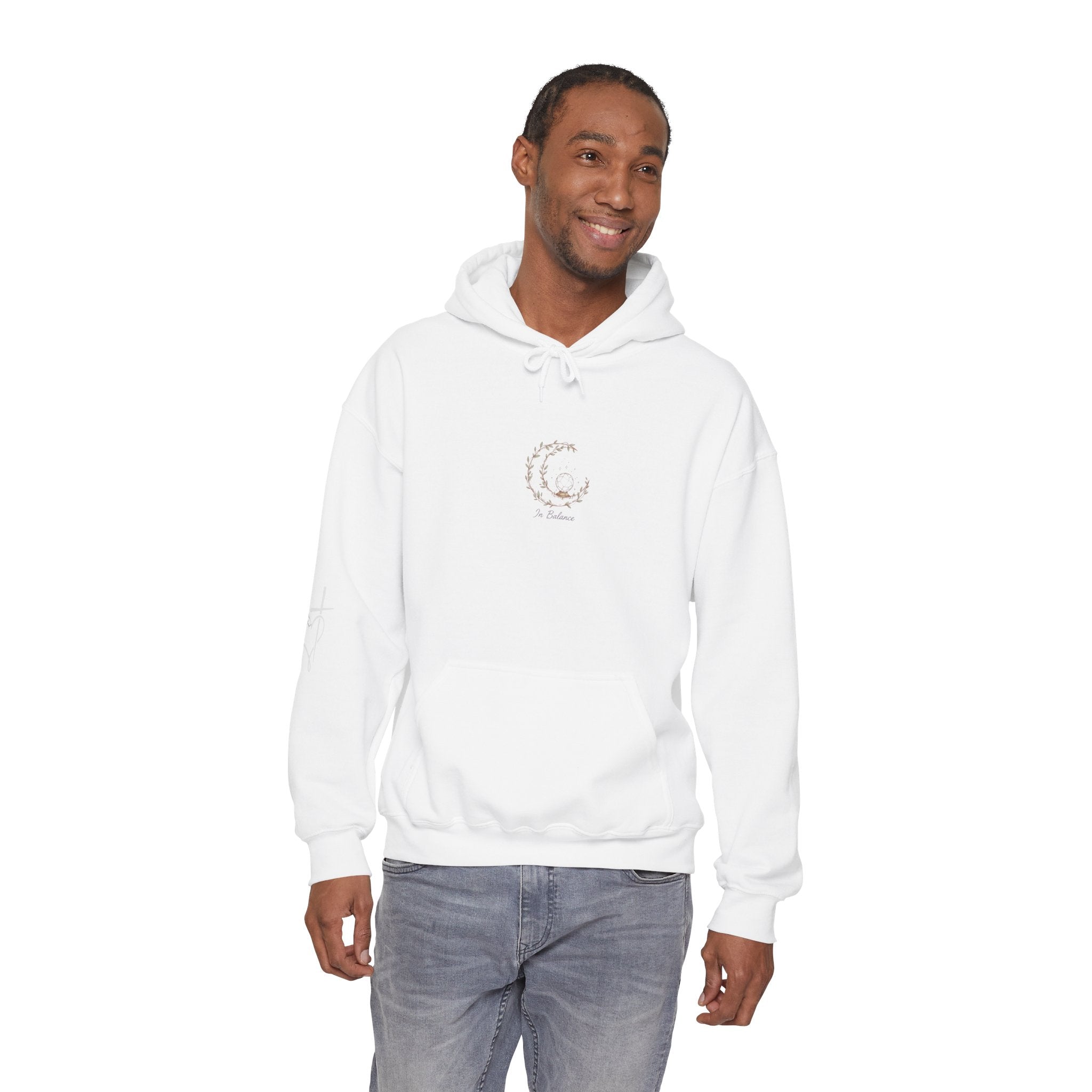Soft Moonlit Unisex Hoodie - In Divine Balance