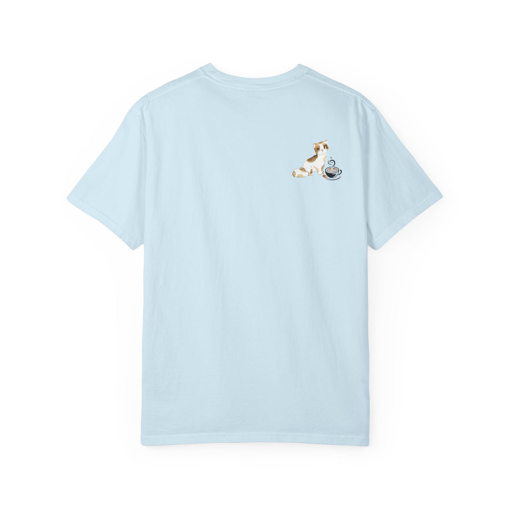 Books Kitties Coffee - A Blessed Life Relaxed Tee