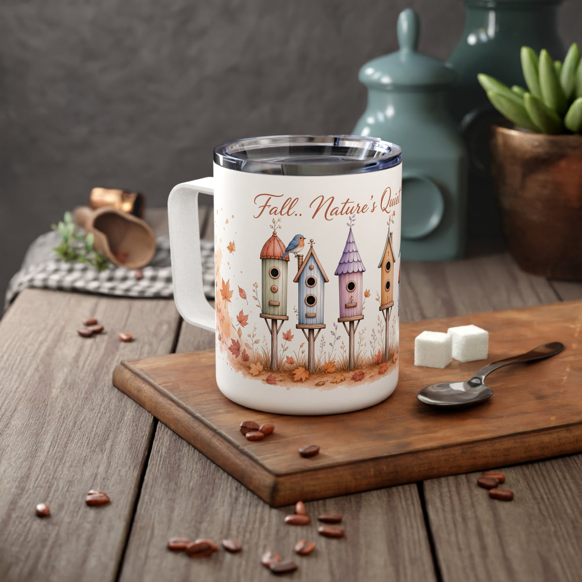 Nature’s Quiet Migration | Home Insulated Travel Mug