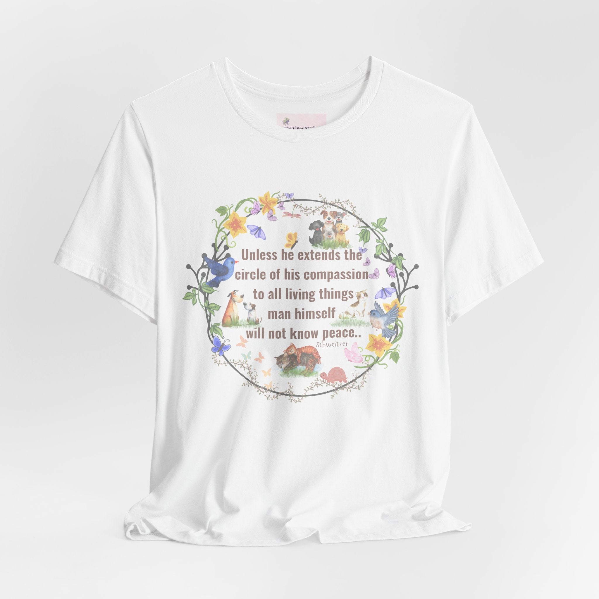 Circle of Compassion - Schweitzer Unisex Relaxed Comfort Tee