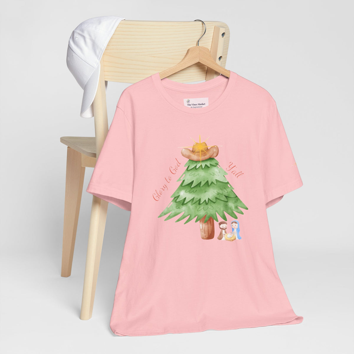 Glory to God Y'all | Women's Faith-Forward Cotton Tee
