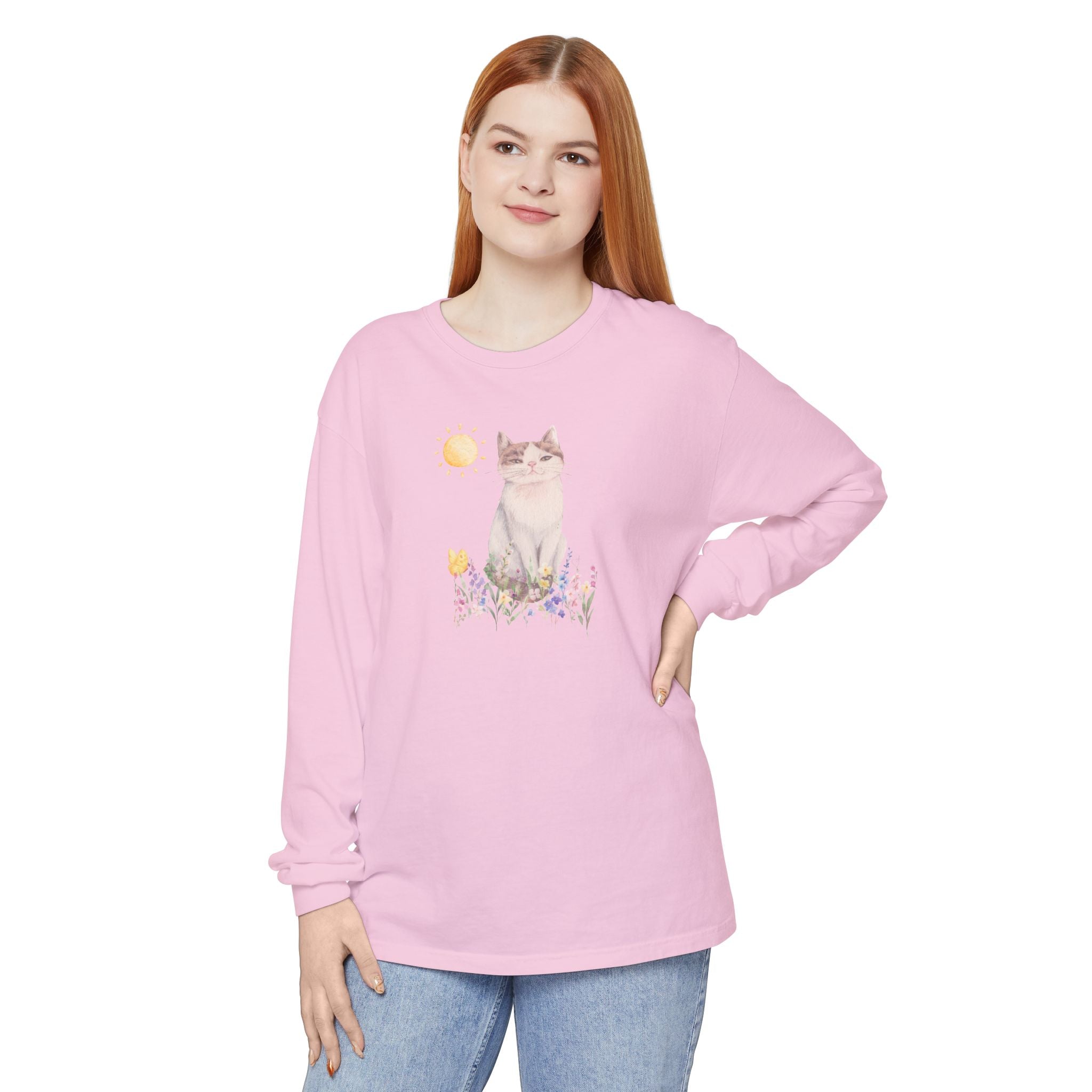 Be the Light:  Matthew 5:14 Women's Long Sleeve Soft Faith Tee